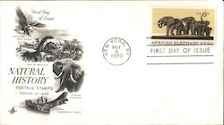 Natural History Postage Stamps Series of 1970 First Day Cover