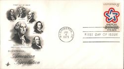 Patriots of the American Revolution Bicentennial American Revolution First Day Cover