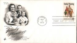 A Need for Family Planning First Day Cover