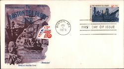 Commemorating The Boston Tea Party First Day Cover