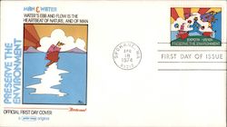 Preserve the Environment Man & Water First Day Cover