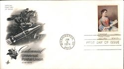 Centennial Universal Postal Union First Day Cover