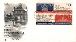 200th Anniversary First Continental Congress First Day Cover