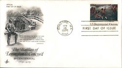 The Battles of Lexington and Concord First Day Cover