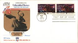 Unheralded Heroes, American Revolution Bicentennial First Day Cover