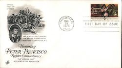 Peter Francisco First Day Cover