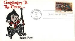 Contributors To the Cause Salem Poor First Day Cover