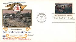 Battles of Lexington & Concord First Day Cover