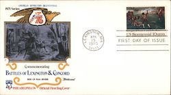 Battles of Lexington & Concord First Day Cover