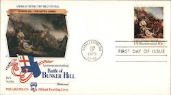 Commemorating Battle of Bunker Hill First Day Cover