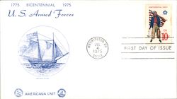 U.S. Armed Forces Americana Unit First Day Cover