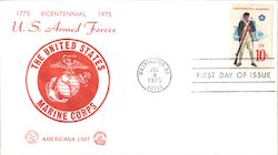 US Armed Forces Americana Unit First Day Cover