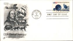 U.S. Postal Service Bicentennial - 1775-1975 First Day Cover