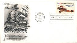 U.S. Postal Service Bicentennial 1775-1975 First Day Cover