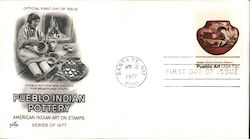 Pueblo Indian Pottery First Day Cover