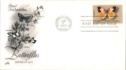 Butterflies Series of 1977 First Day Cover
