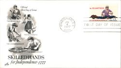 SKilled Hands for Independence First Day Cover