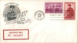 Certified Mail Stamp First Day Cover
