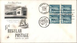 1 1/4c Regular Postage Series of 1960 First Day Cover