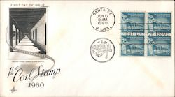 1 1/4c Coil Stamp 1960 First Day Cover