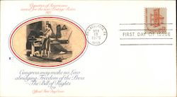 Freedom of the Press First Day Cover