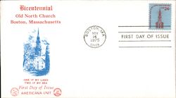Bicentennial Old North Church First Day Cover