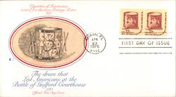 Beat the Drum for Liberty and the Spirit of '76 First Day Cover