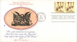 Vignettes of Americana issued for the new Postage Rates 1975 First Day Cover