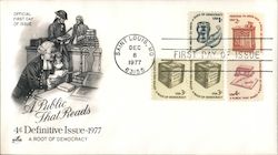 A Public That Reads First Day Cover