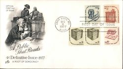 A Public that Reads First Day Cover