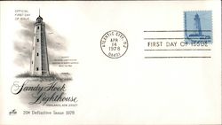 Sandy Hook Lighthouse 1978 First Day Cover