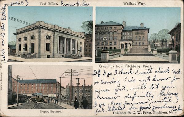 Greetings from Fitchburg, MA Massachusetts