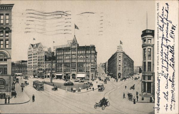Pioneer Place, Heart of the Retail District Seattle Washington