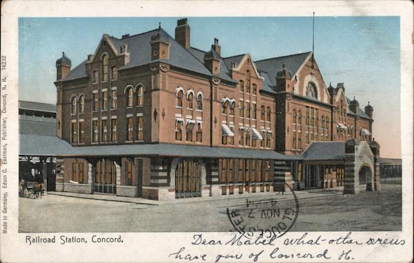 Railroad Station Concord New Hampshire