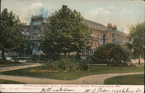 Horticultural Hall, Fairmount Park Philadelphia Pennsylvania
