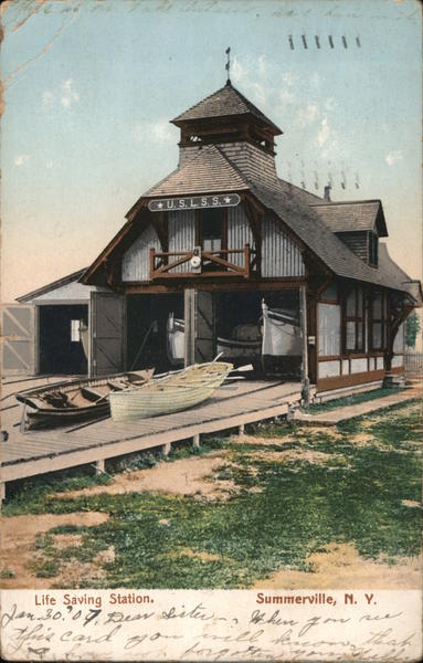 Life Saving Station Summerville New York