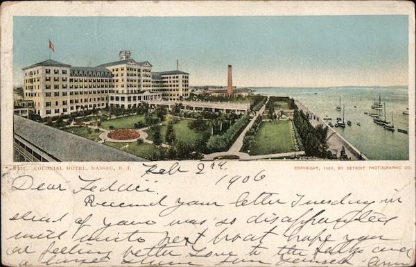 Colonial Hotel Nassau Bahamas Caribbean Islands