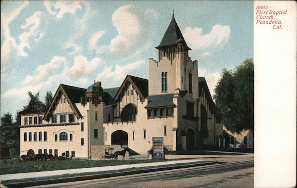 First Pasadena Church California