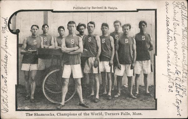 The Shamrocks, Champions of the World Turners Falls Massachusetts