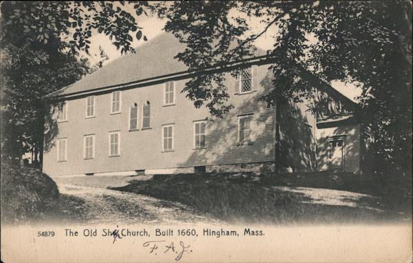The Old Ship Church Built 1660 Hingham Massachusetts