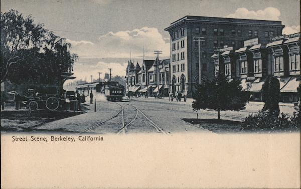 Street Scene Berkeley California