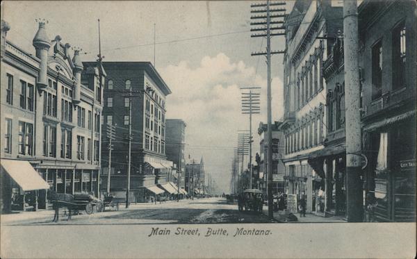 Main Street Butte Montana