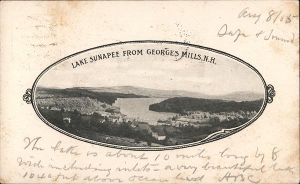 Lake Sunapee from Georges Mill Georges Mills New Hampshire