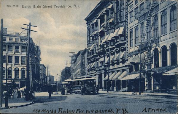 North Main Street Providence Rhode Island