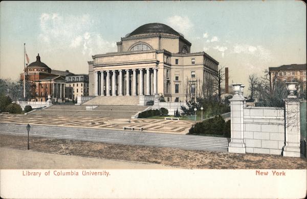 Library of Columbia University New York