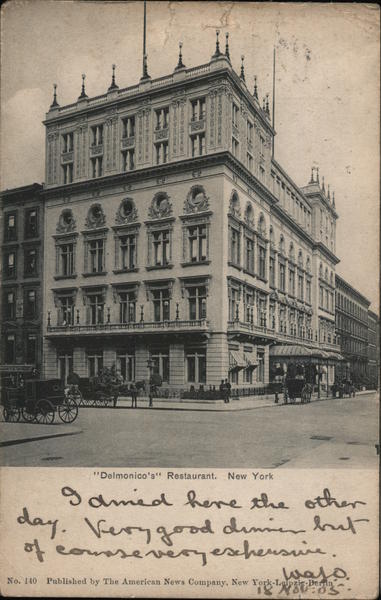 Delmonico's Restaurant New York