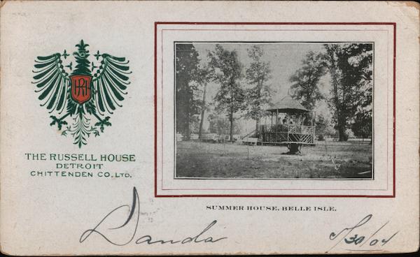 The Russel House, Summer House, Belle Isle Detroit Michigan