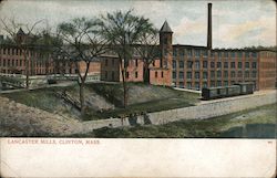 Lancaster Mills Clinton, MA Postcard Postcard Postcard