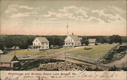 Whitehouse and Birches Postcard