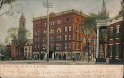 YMCA Building Postcard